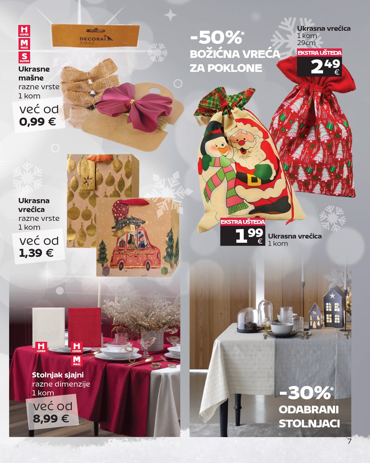tommy - Prelistajte katalog Tommy - Super ponuda božićnih ukrasa, vrijedi od 24.11. do 21.12. - page: 7