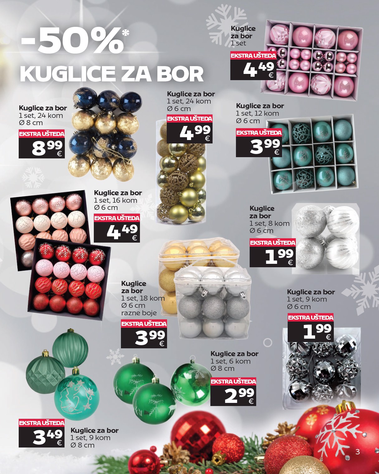 tommy - Prelistajte katalog Tommy - Super ponuda božićnih ukrasa, vrijedi od 24.11. do 21.12. - page: 3