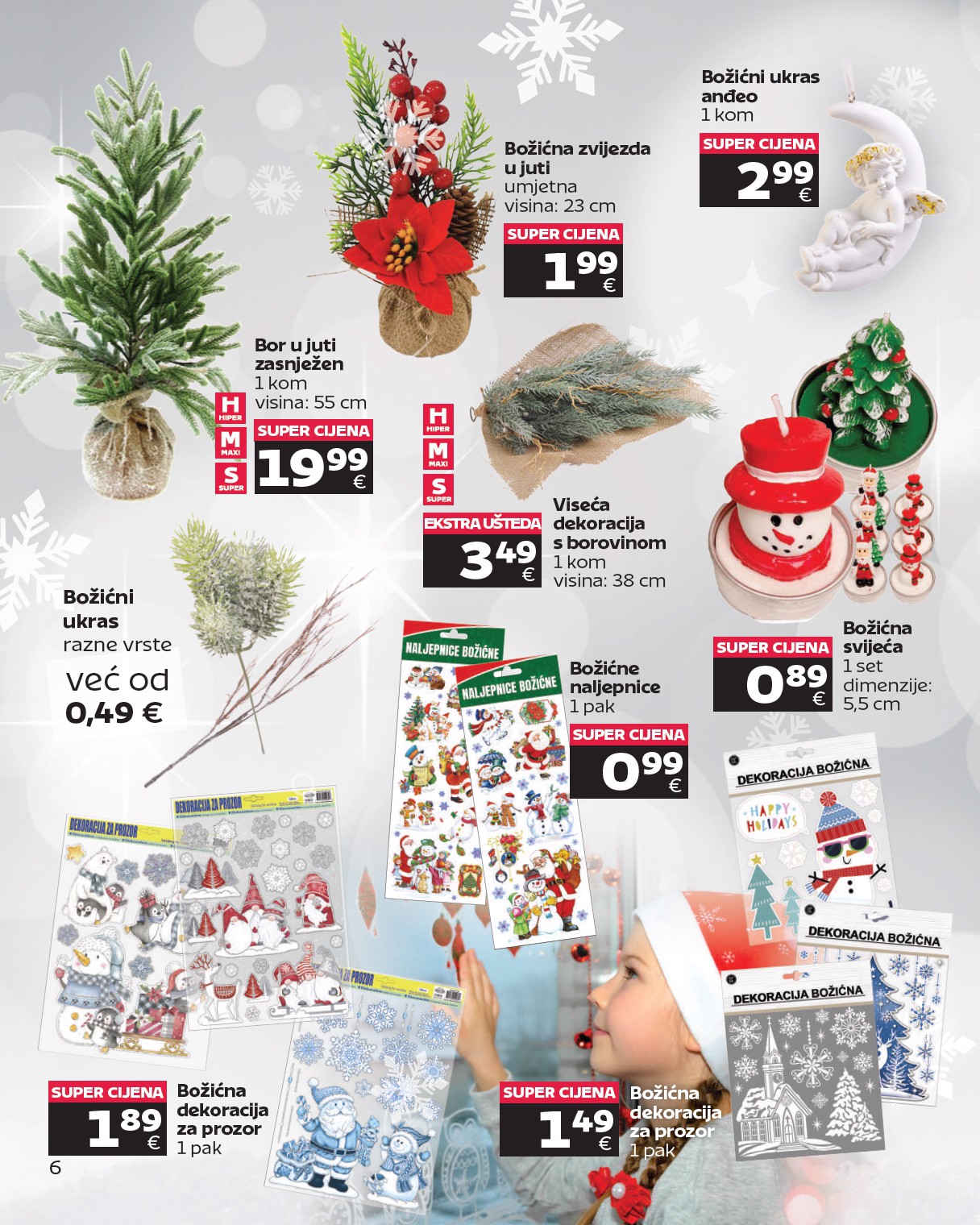 tommy - Prelistajte katalog Tommy - Super ponuda božićnih ukrasa, vrijedi od 24.11. do 21.12. - page: 6