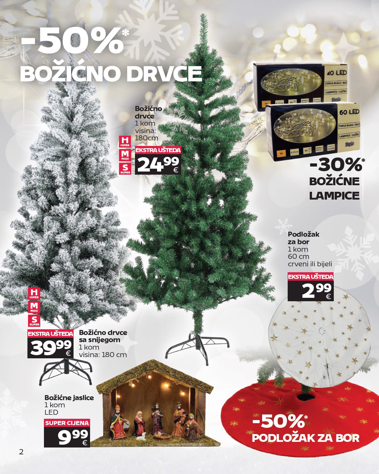 tommy - Prelistajte katalog Tommy - Super ponuda božićnih ukrasa, vrijedi od 24.11. do 21.12. - page: 2