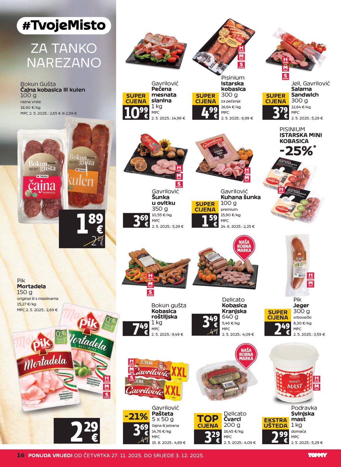 tommy - Prelistajte katalog Tommy, vrijedi od 27.11. do 03.12. - page: 16