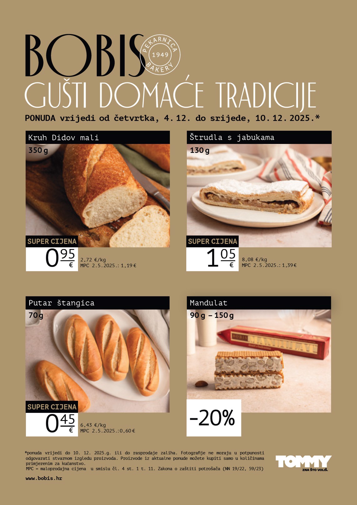 tommy - Prelistajte katalog Tommy - Bobis Super ponuda, vrijedi od 04.12. do 10.12.