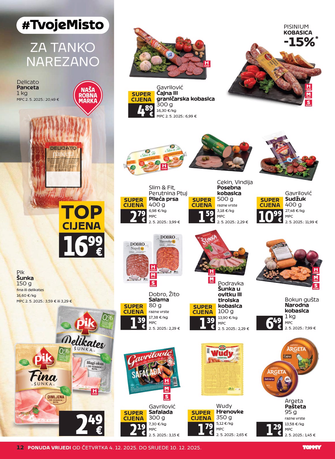 tommy - Prelistajte katalog Tommy, vrijedi od 04.12. do 10.12. - page: 12