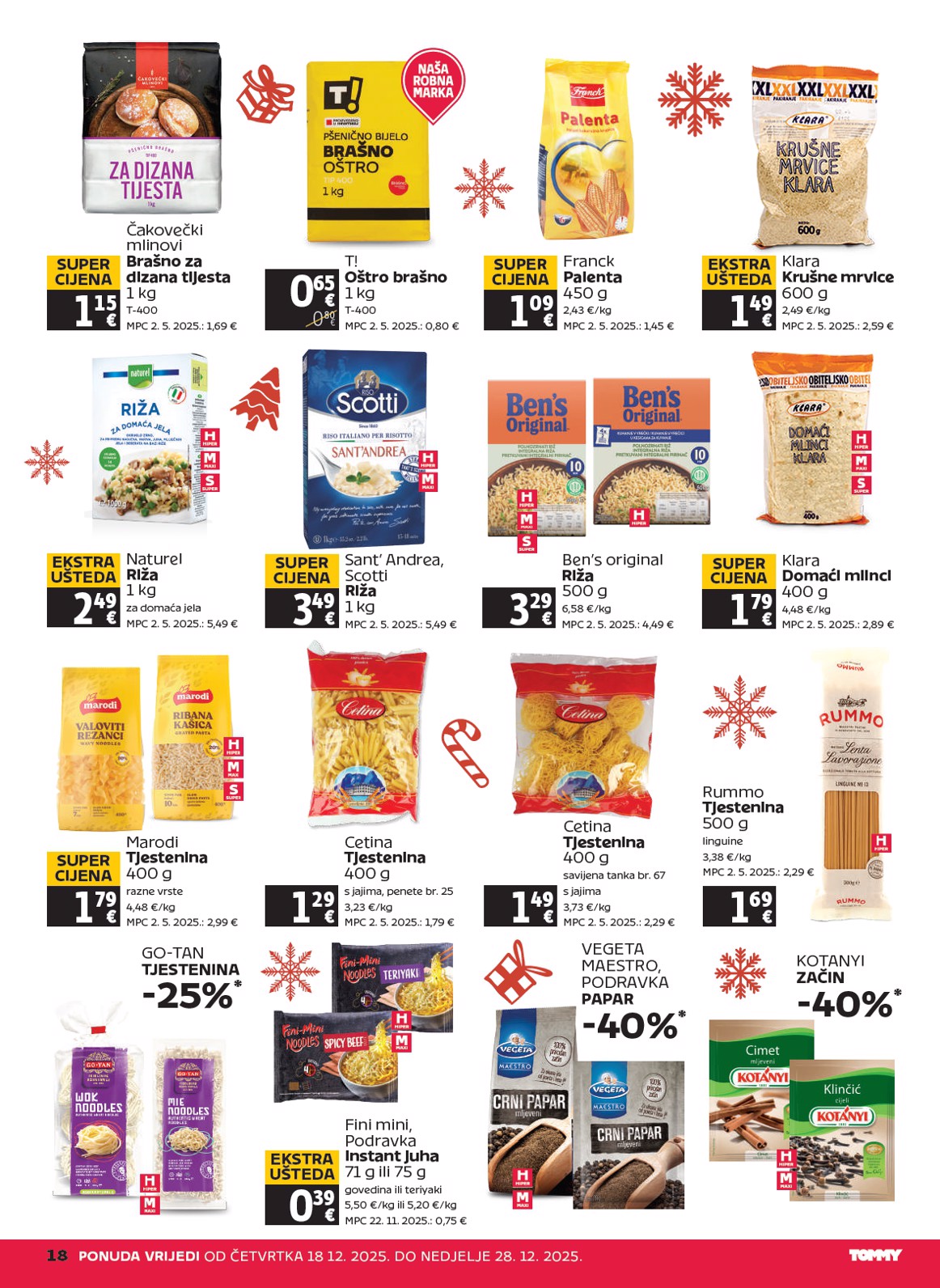 tommy - Prelistajte katalog Tommy, vrijedi od 18.12. do 28.12. - page: 18