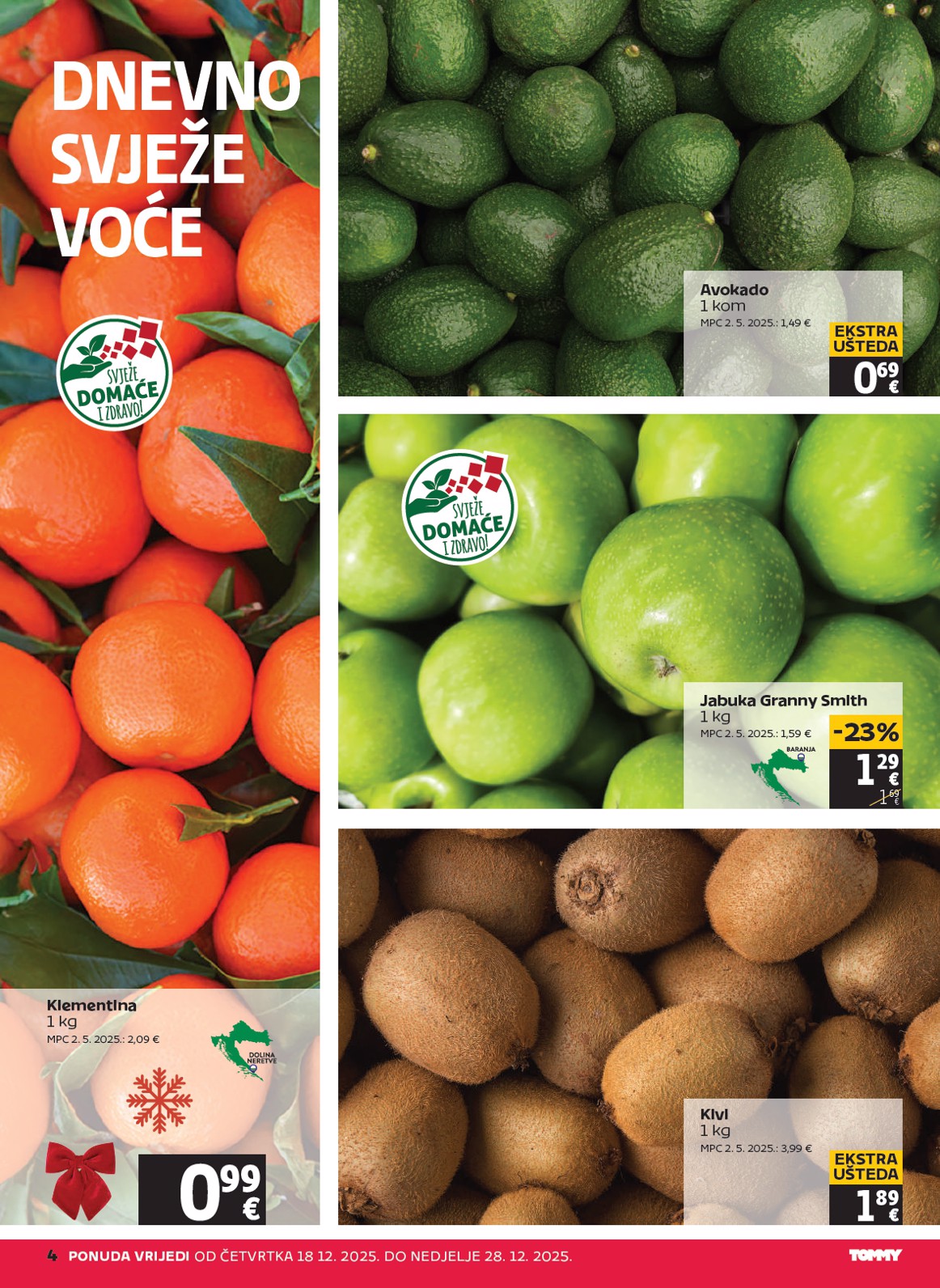 tommy - Prelistajte katalog Tommy, vrijedi od 18.12. do 28.12. - page: 4