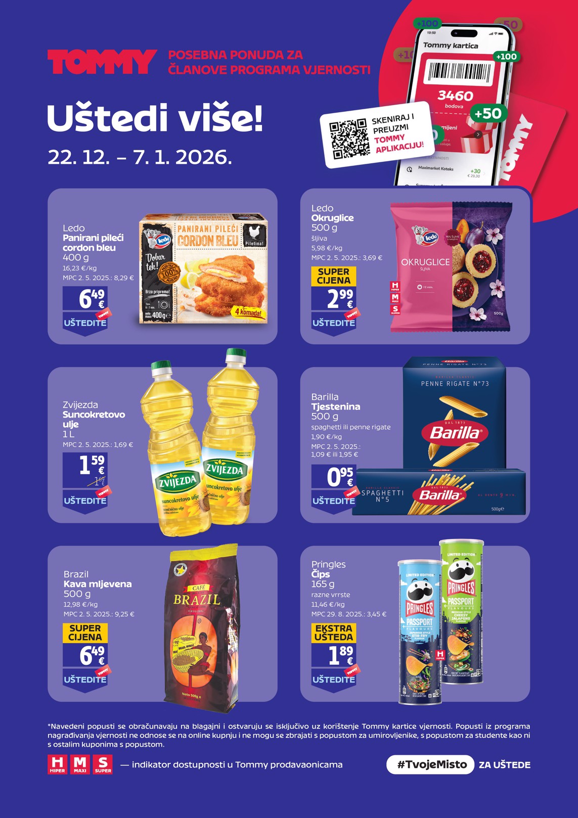 tommy - Prelistajte katalog Tommy - Pogodnosti za Tommy vjerne članove, vrijedi od 22.12. do 07.01. - page: 2