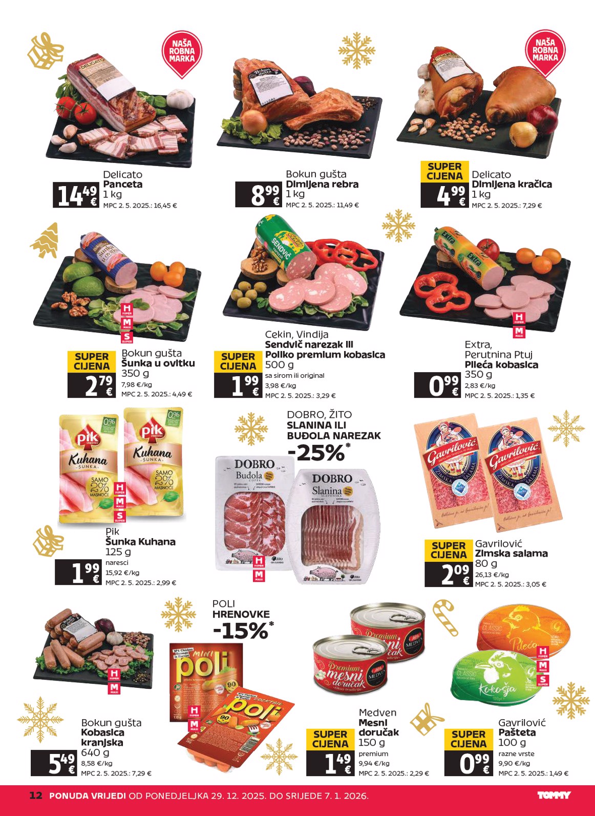 tommy - Prelistajte katalog Tommy, vrijedi od 29.12. do 07.01. - page: 12