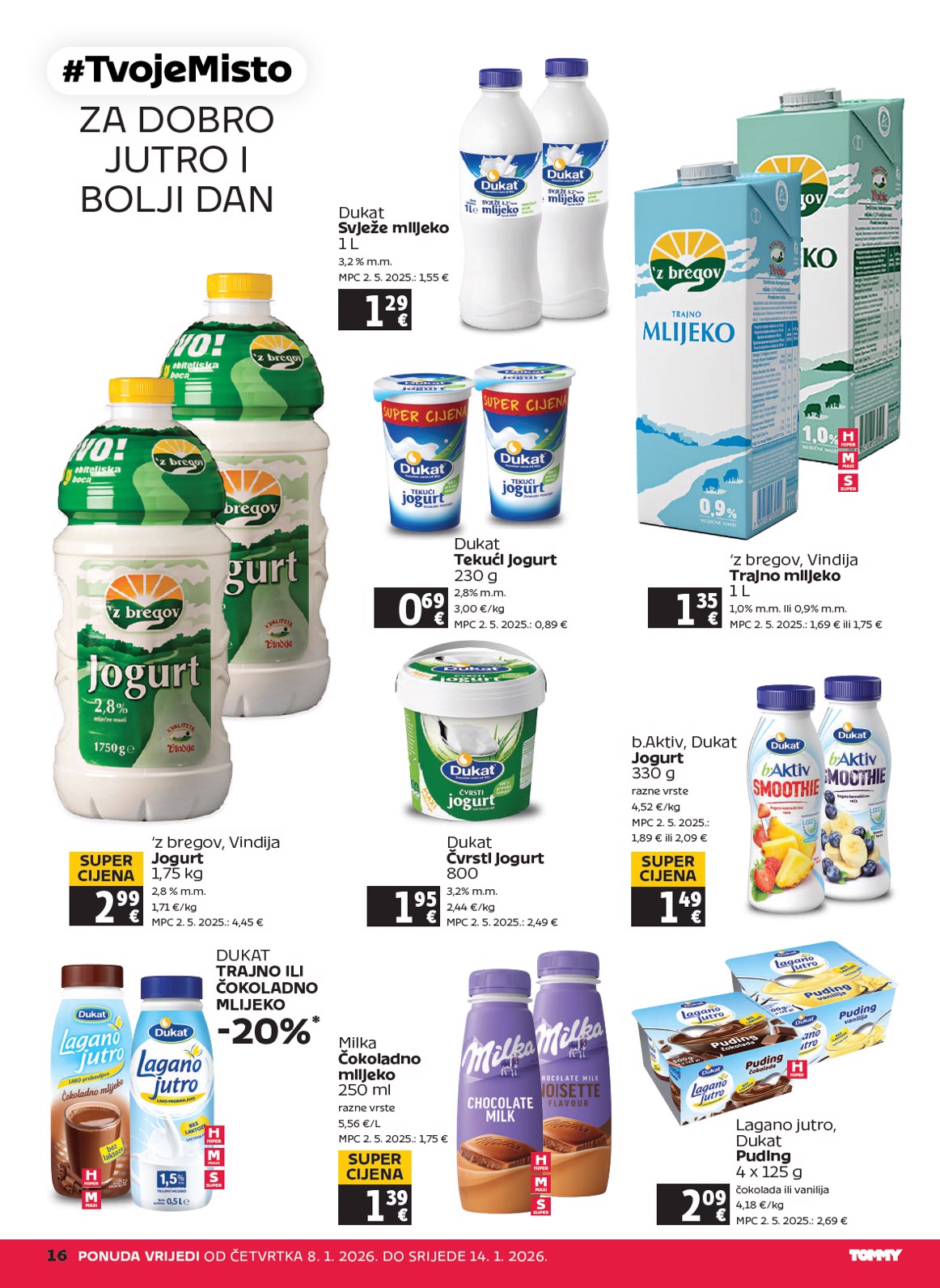 tommy - Prelistajte katalog Tommy, vrijedi od 08.01. do 14.01. - page: 16