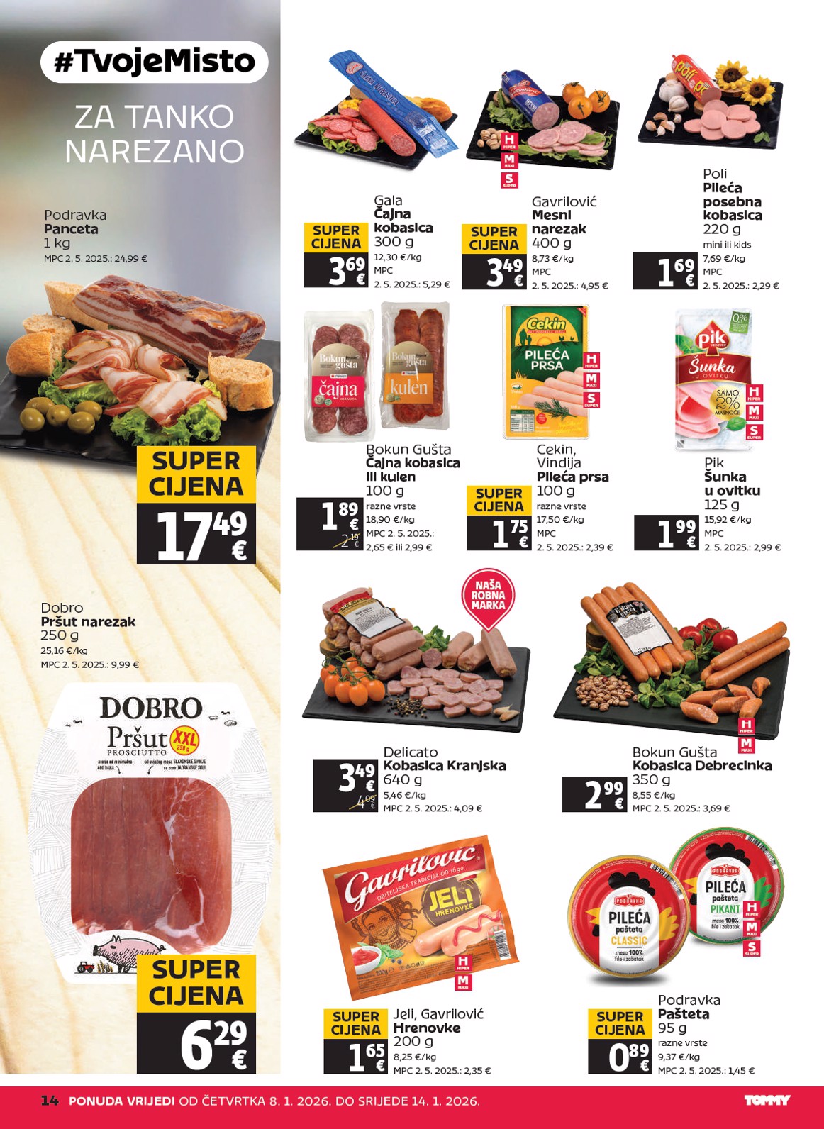 tommy - Prelistajte katalog Tommy, vrijedi od 08.01. do 14.01. - page: 14