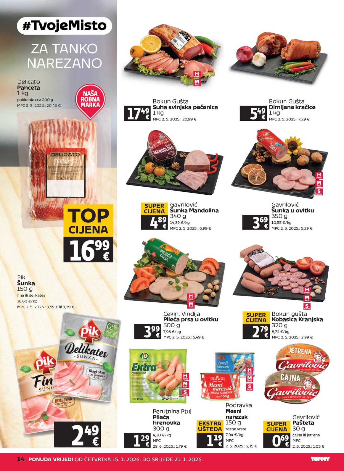 tommy - Prelistajte katalog Tommy, vrijedi od 15.01. do 21.01. - page: 14