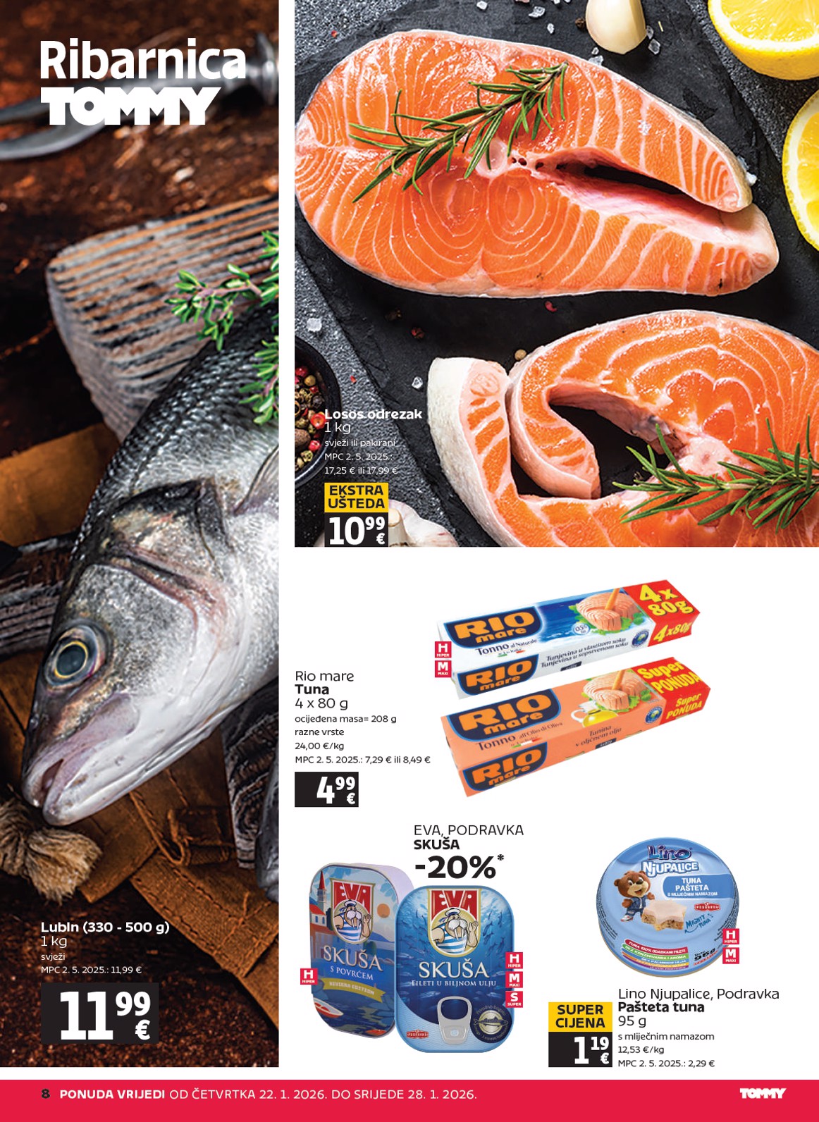 tommy - Prelistajte katalog Tommy, vrijedi od 22.01. do 28.01. - page: 8