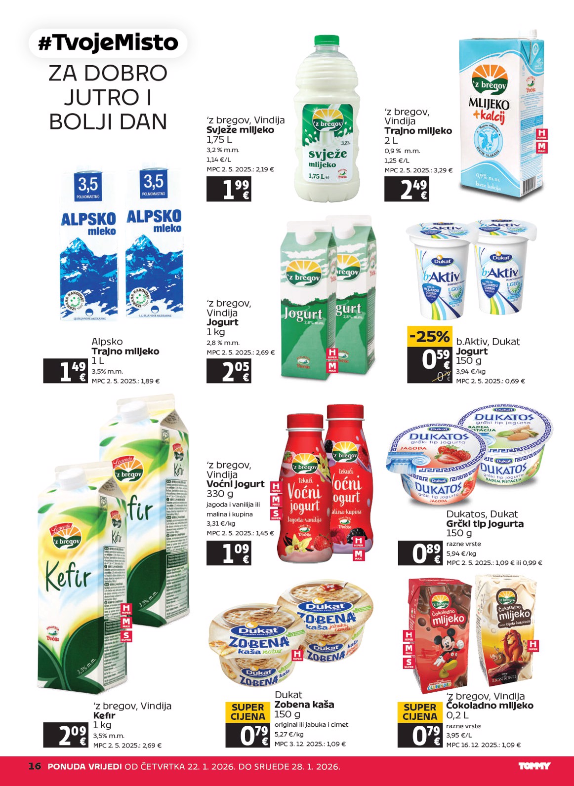 tommy - Prelistajte katalog Tommy, vrijedi od 22.01. do 28.01. - page: 16