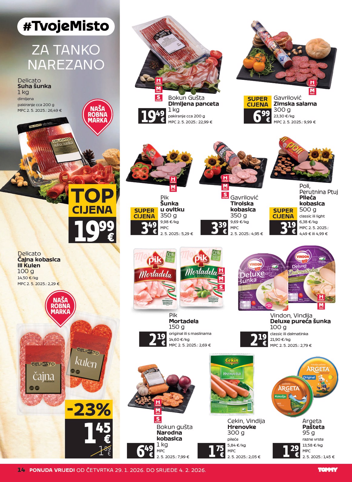 tommy - Prelistajte katalog Tommy, vrijedi od 29.01. do 04.02. - page: 14