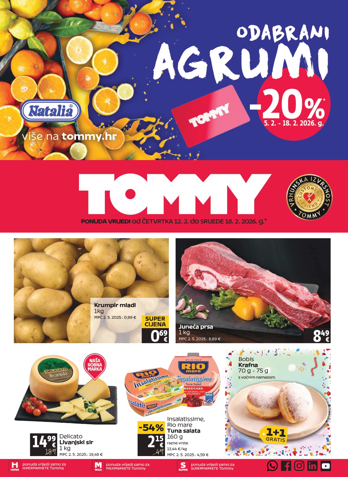 tommy - Prelistajte katalog Tommy, vrijedi od 12.02.2026 do 18.02.2026