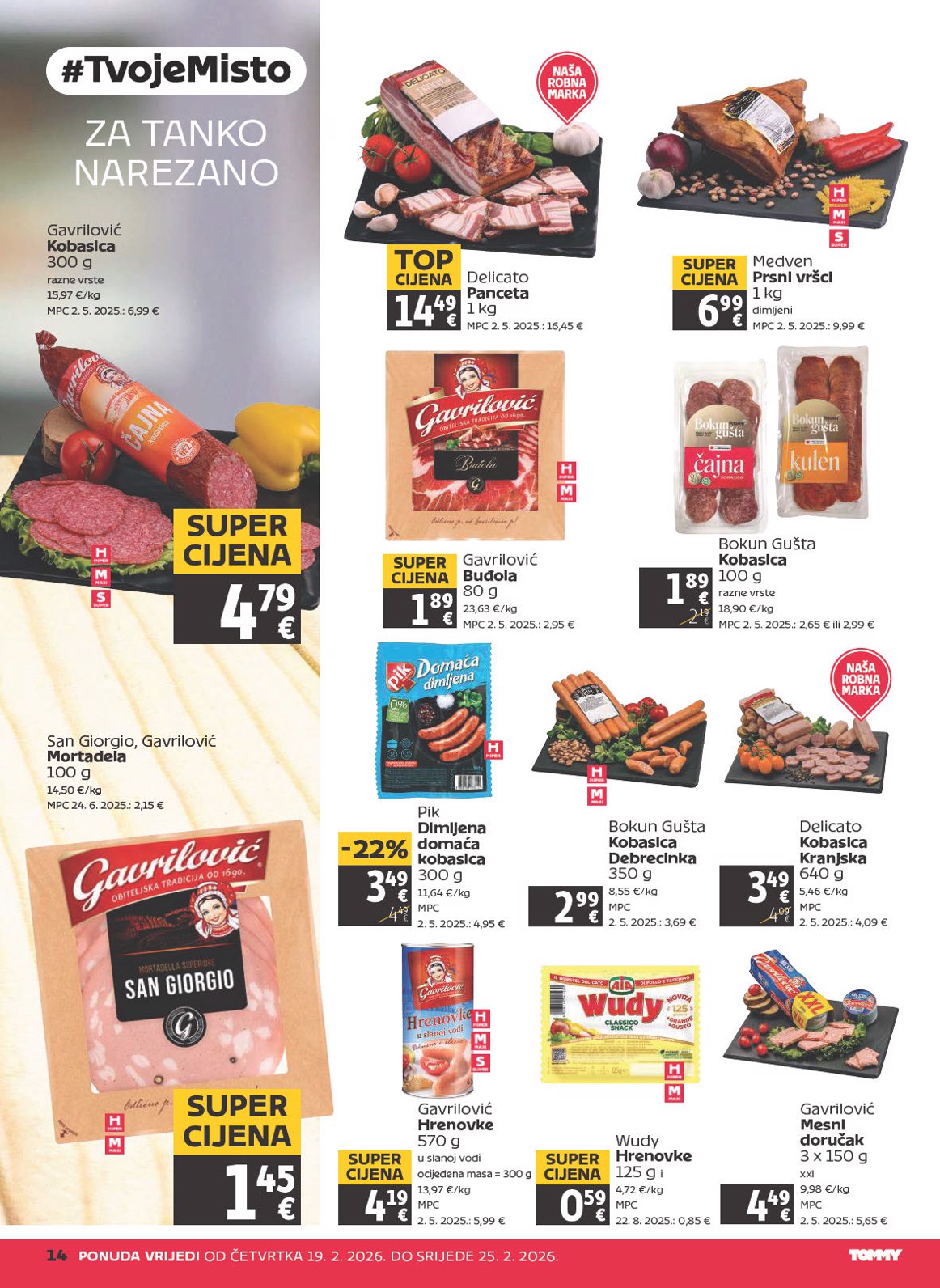 tommy - Prelistajte katalog Tommy, vrijedi od 19.02.2026 do 25.02.2026 - page: 14