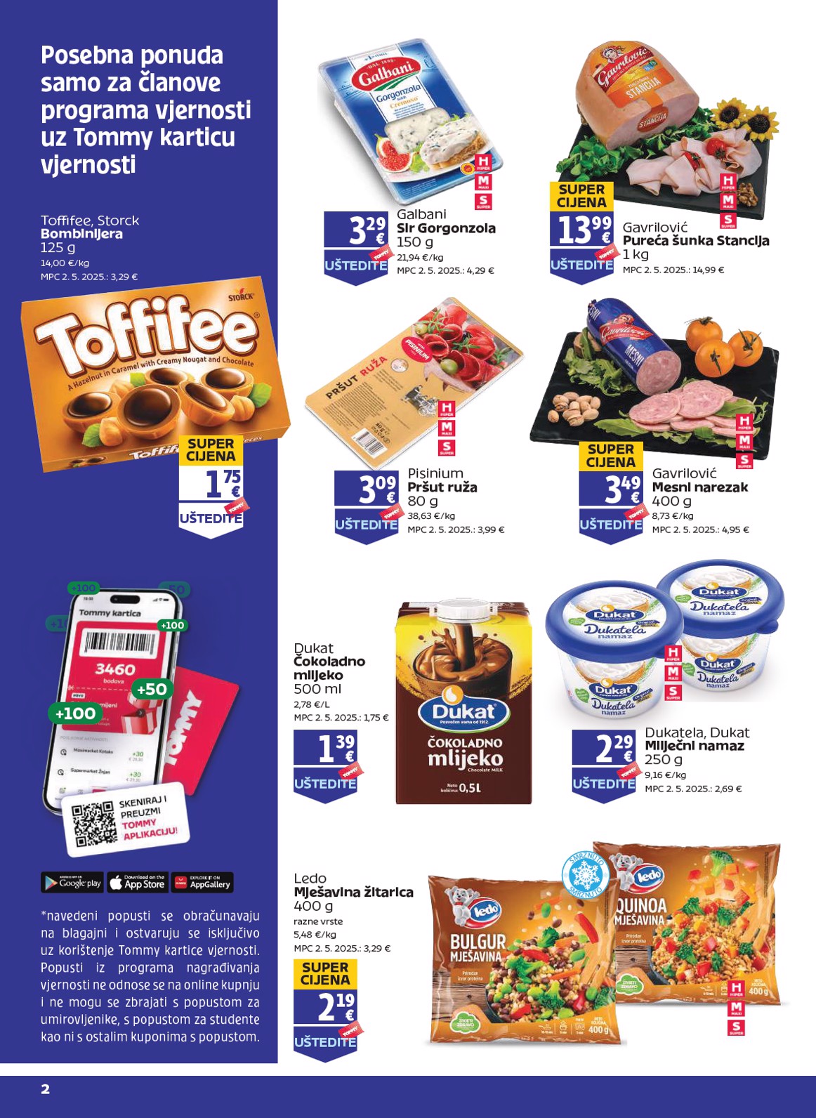 tommy - Prelistajte katalog Tommy - Pogodnosti za Tommy vjerne članove, vrijedi od 23.02.2026 do 01.03.2026