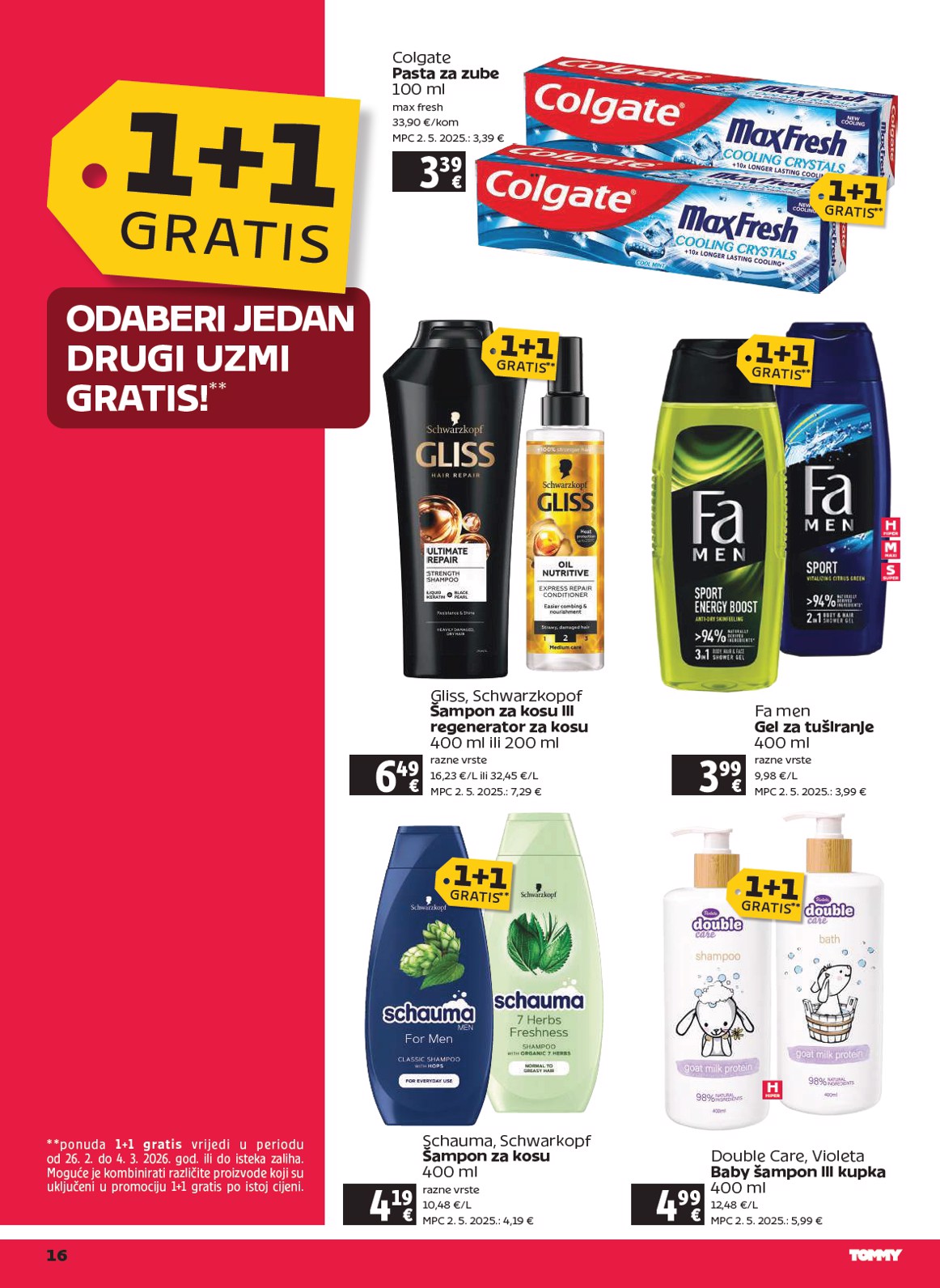 tommy - Prelistajte katalog Tommy, vrijedi od 26.02.2026 do 04.03.2026 - page: 16