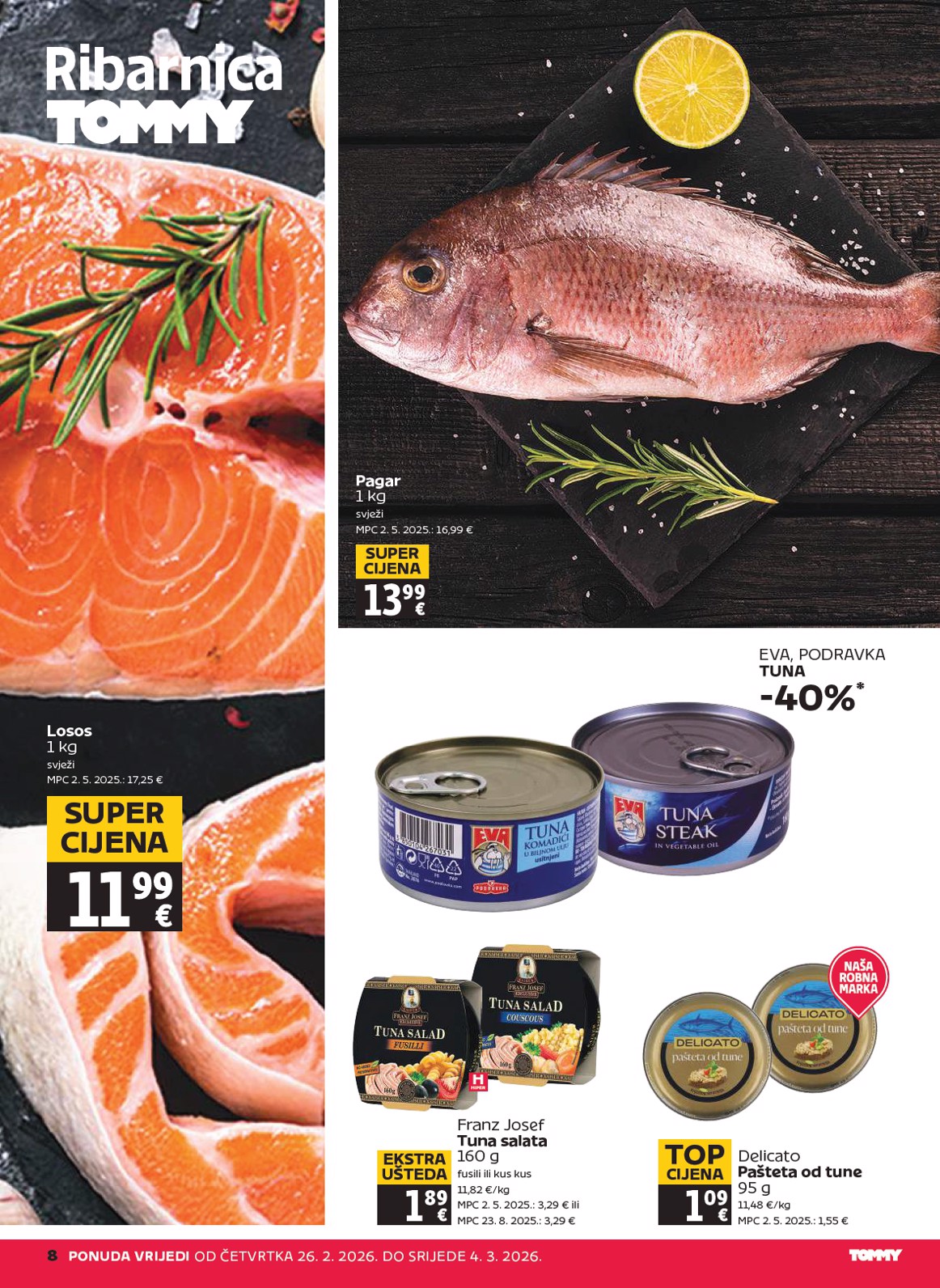 tommy - Prelistajte katalog Tommy, vrijedi od 26.02.2026 do 04.03.2026 - page: 8