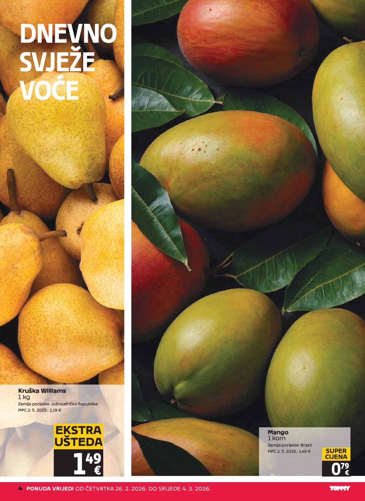 tommy - Prelistajte katalog Tommy, vrijedi od 26.02.2026 do 04.03.2026 - page: 4