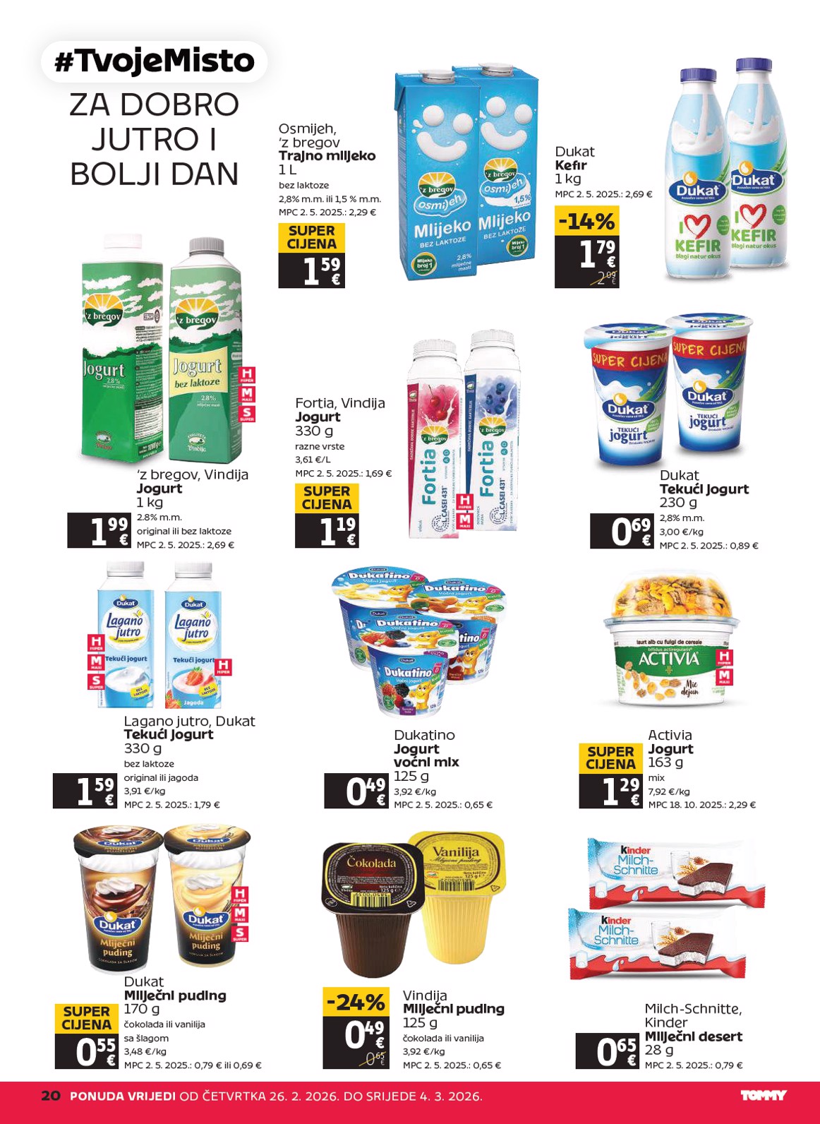 tommy - Prelistajte katalog Tommy, vrijedi od 26.02.2026 do 04.03.2026 - page: 20