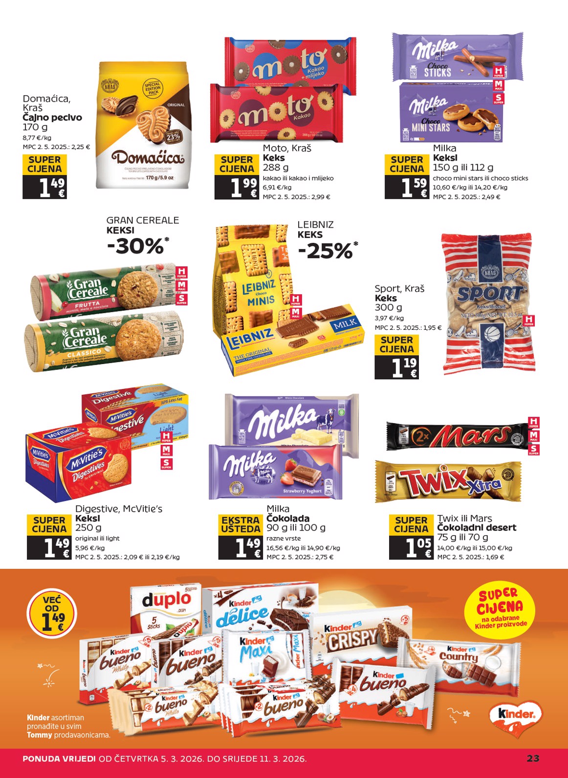 tommy - Prelistajte katalog Tommy, vrijedi od 05.03.2026 do 11.03.2026 - page: 23