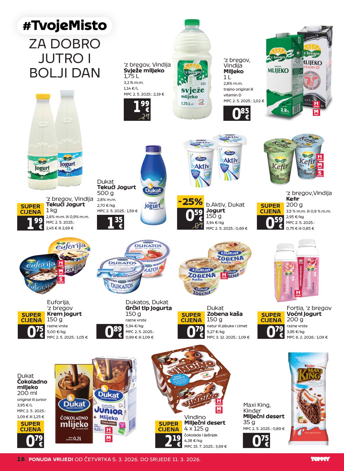 tommy - Prelistajte katalog Tommy, vrijedi od 05.03.2026 do 11.03.2026 - page: 18