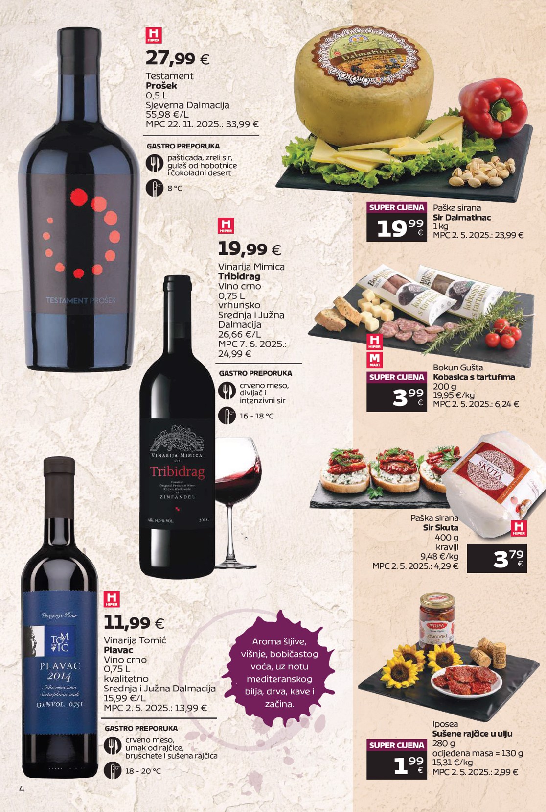 tommy - Prelistajte katalog Tommy - Super ponuda vina i delicija, vrijedi od 09.03.2026 do 04.04.2026 - page: 4
