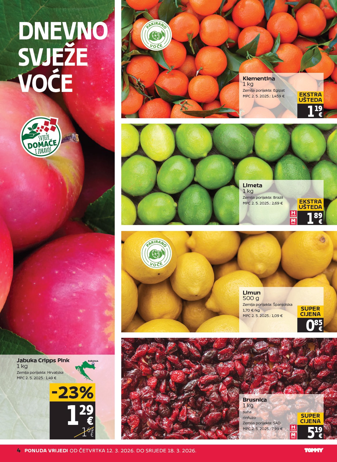 tommy - Prelistajte katalog Tommy, vrijedi od 12.03.2026 do 18.03.2026 - page: 4