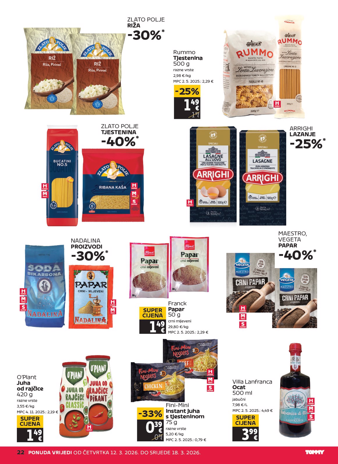 tommy - Prelistajte katalog Tommy, vrijedi od 12.03.2026 do 18.03.2026 - page: 22