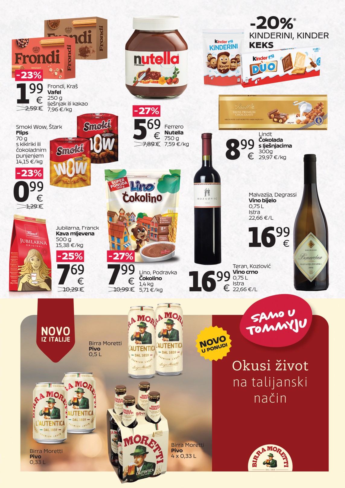 tommy - Prelistajte katalog Tommy - Super ponuda povodom otvaranja u Rovinju, vrijedi od 19.03.2026 do 25.03.2026 - page: 3