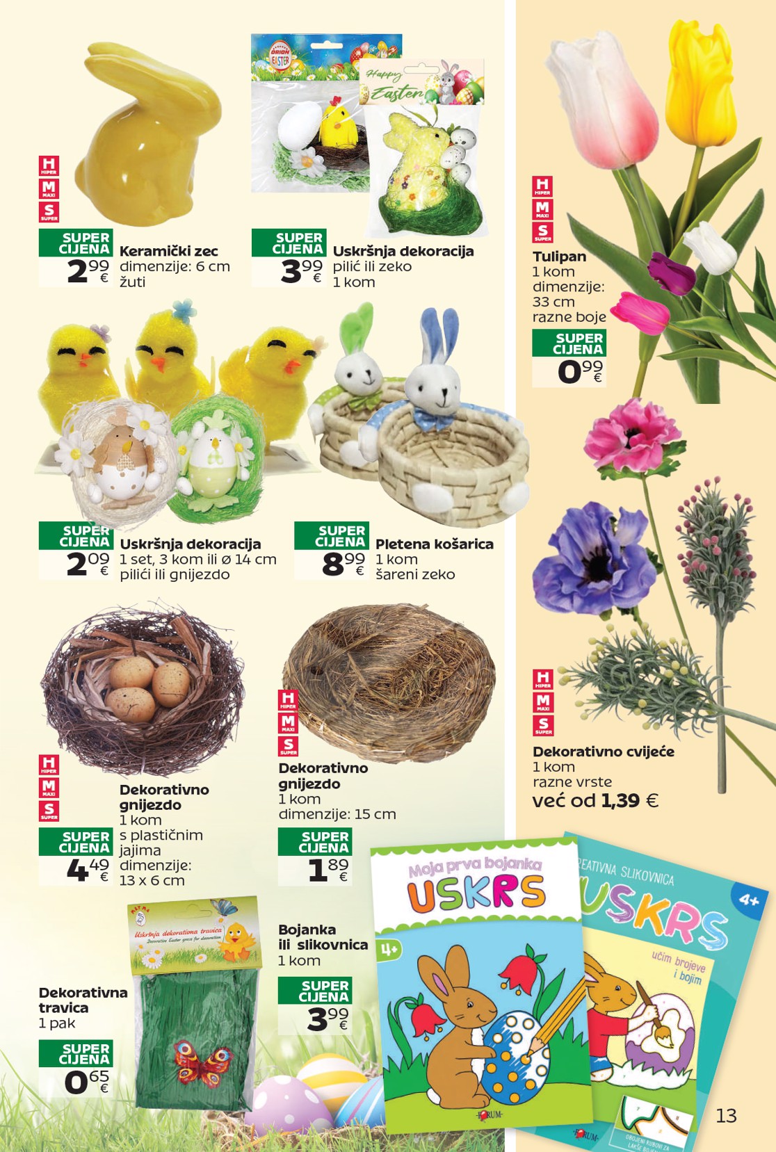 tommy - Prelistajte katalog Tommy - Uskrsna Super ponuda, vrijedi od 23.03.2026 do 04.04.2026 - page: 13