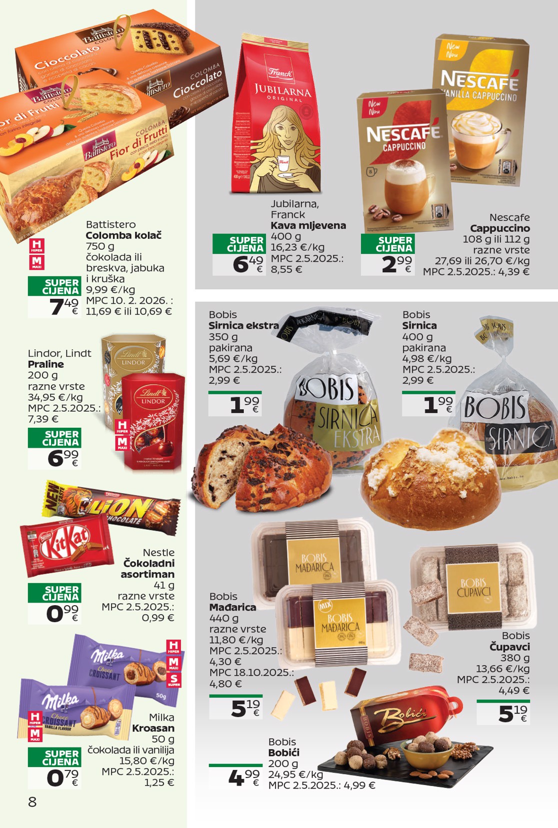 tommy - Prelistajte katalog Tommy - Uskrsna Super ponuda, vrijedi od 23.03.2026 do 04.04.2026 - page: 8