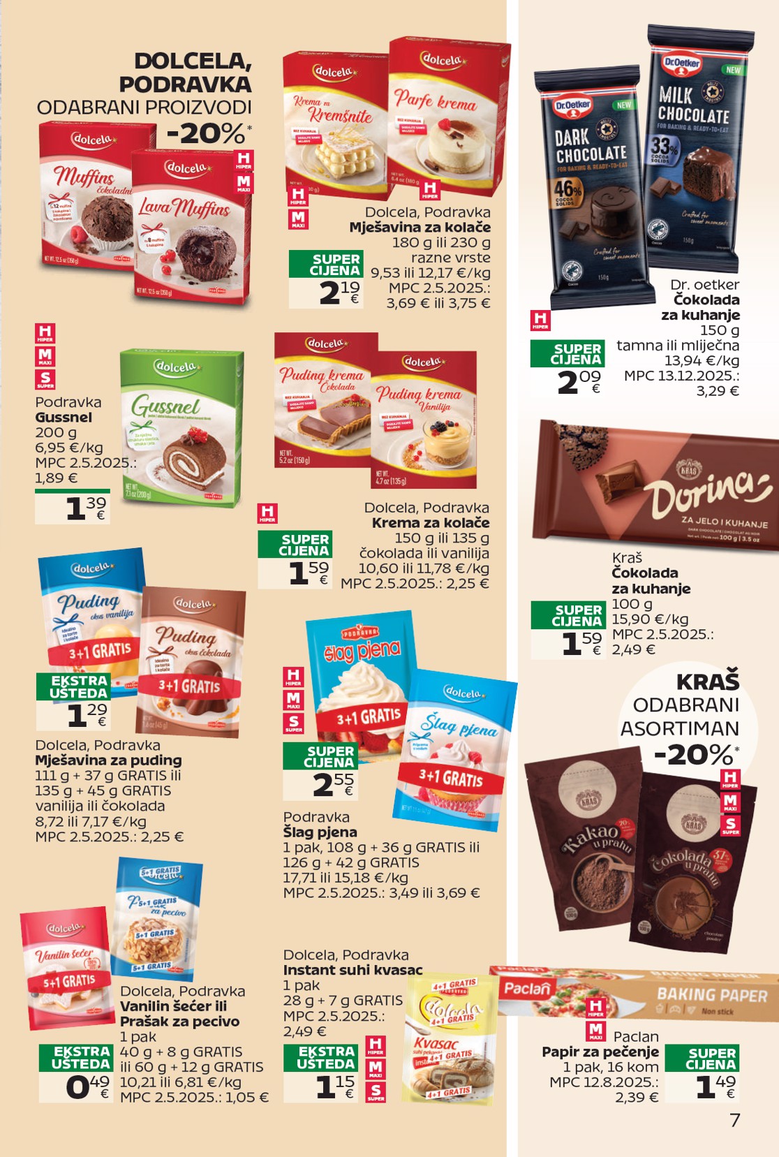 tommy - Prelistajte katalog Tommy - Uskrsna Super ponuda, vrijedi od 23.03.2026 do 04.04.2026 - page: 7