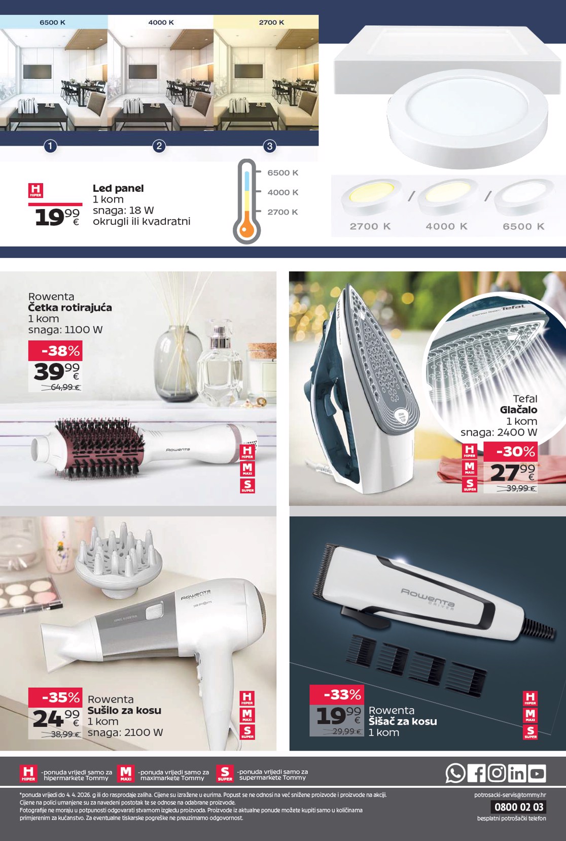 tommy - Prelistajte katalog Tommy - Super ponuda za njegu i čistoću, vrijedi od 23.03.2026 do 04.04.2026 - page: 12