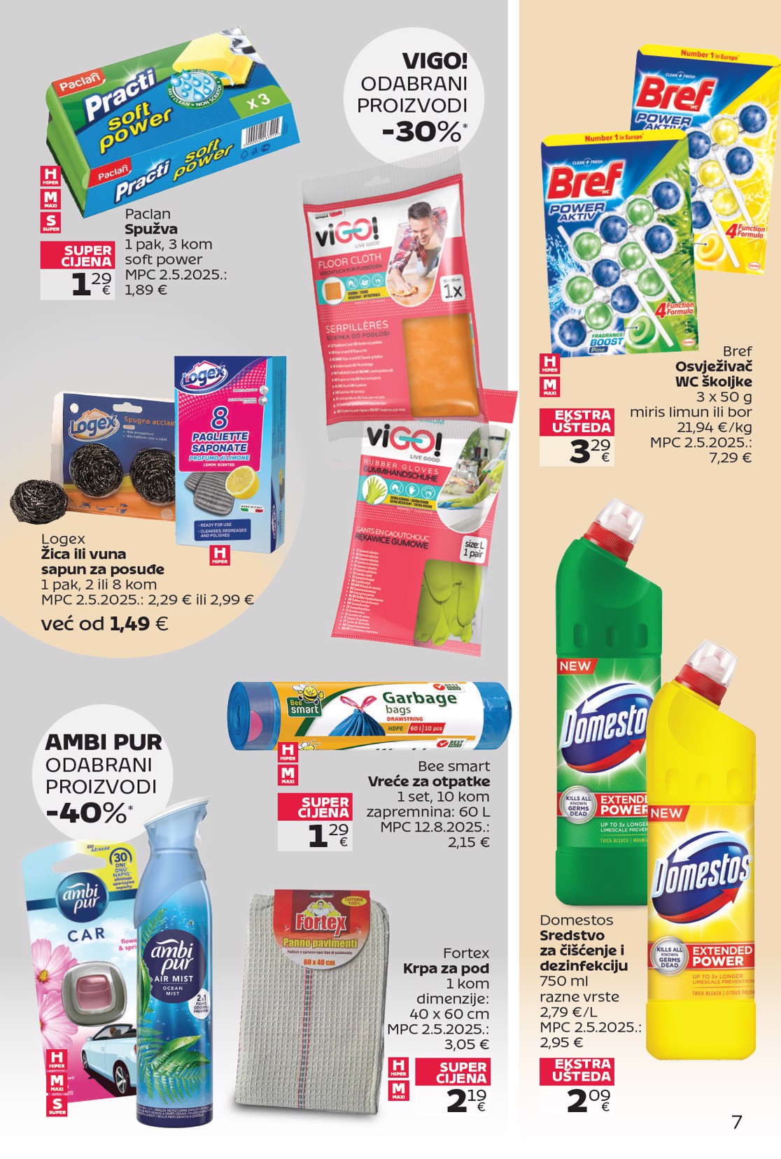 tommy - Prelistajte katalog Tommy - Super ponuda za njegu i čistoću, vrijedi od 23.03.2026 do 04.04.2026 - page: 7