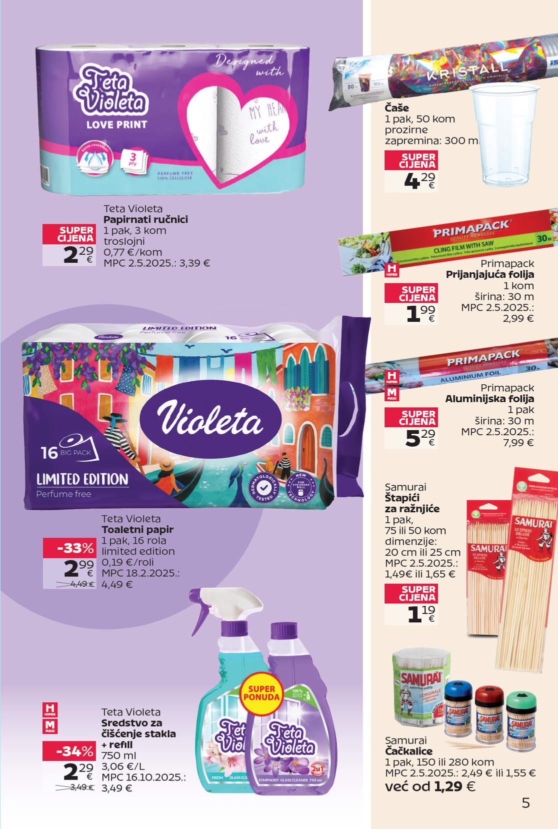 tommy - Prelistajte katalog Tommy - Super ponuda za njegu i čistoću, vrijedi od 23.03.2026 do 04.04.2026 - page: 5