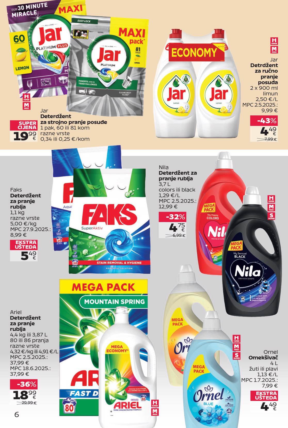 tommy - Prelistajte katalog Tommy - Super ponuda za njegu i čistoću, vrijedi od 23.03.2026 do 04.04.2026 - page: 6