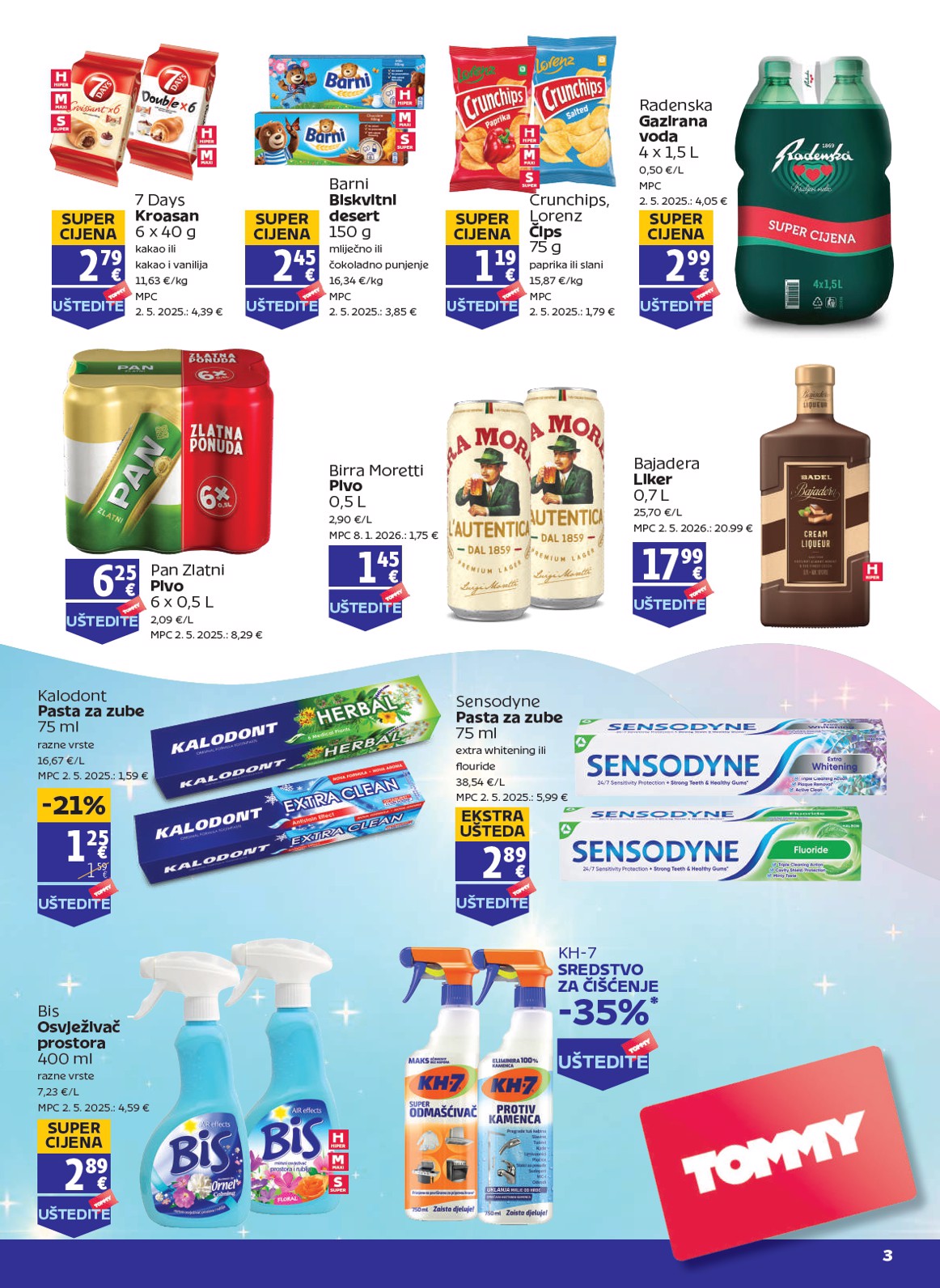 tommy - Prelistajte katalog Tommy, vrijedi od 26.03.2026 do 01.04.2026 - page: 3