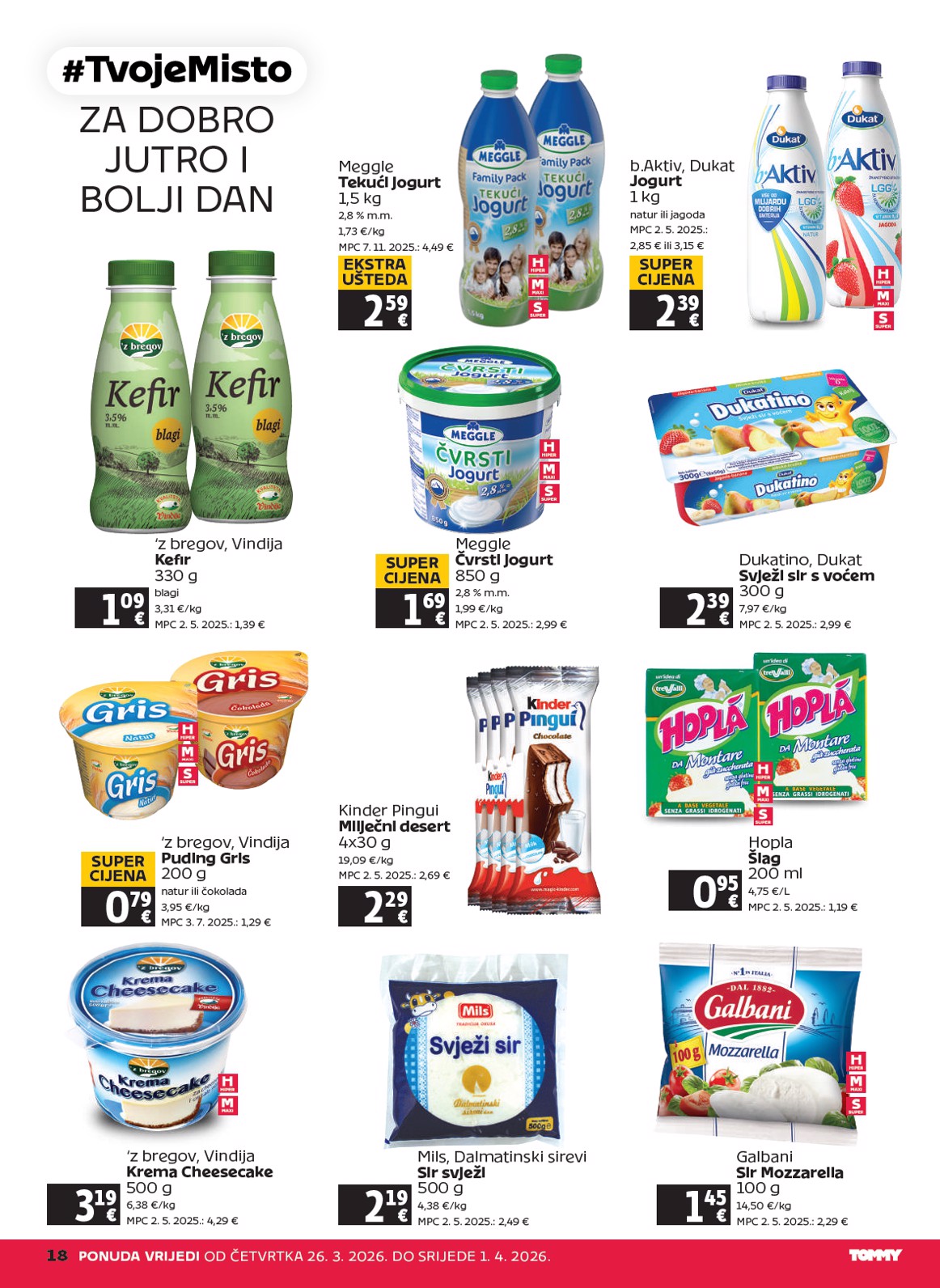 tommy - Prelistajte katalog Tommy, vrijedi od 26.03.2026 do 01.04.2026 - page: 18