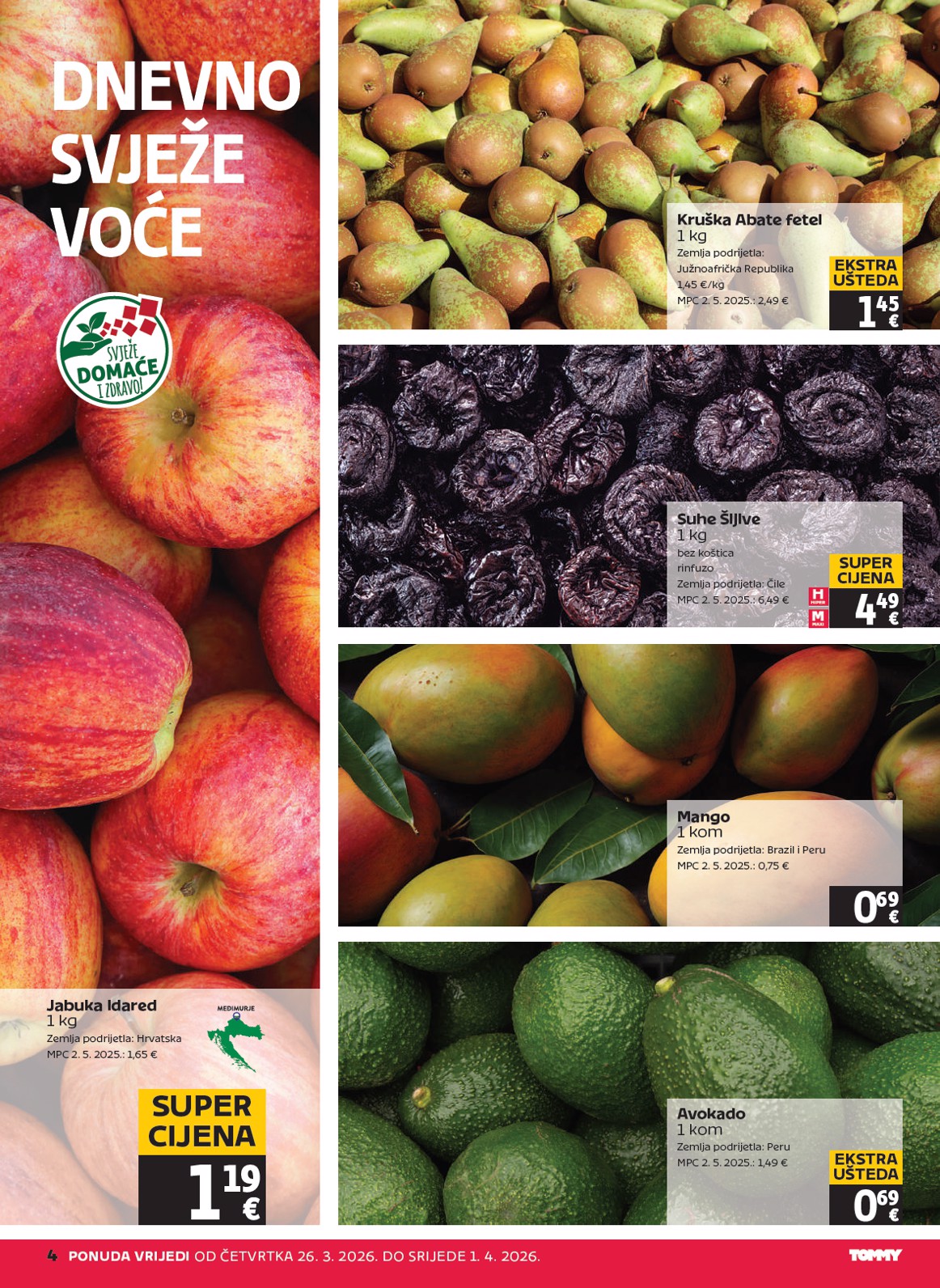 tommy - Prelistajte katalog Tommy, vrijedi od 26.03.2026 do 01.04.2026 - page: 4