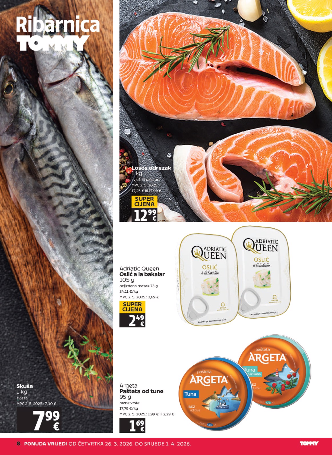 tommy - Prelistajte katalog Tommy, vrijedi od 26.03.2026 do 01.04.2026 - page: 8