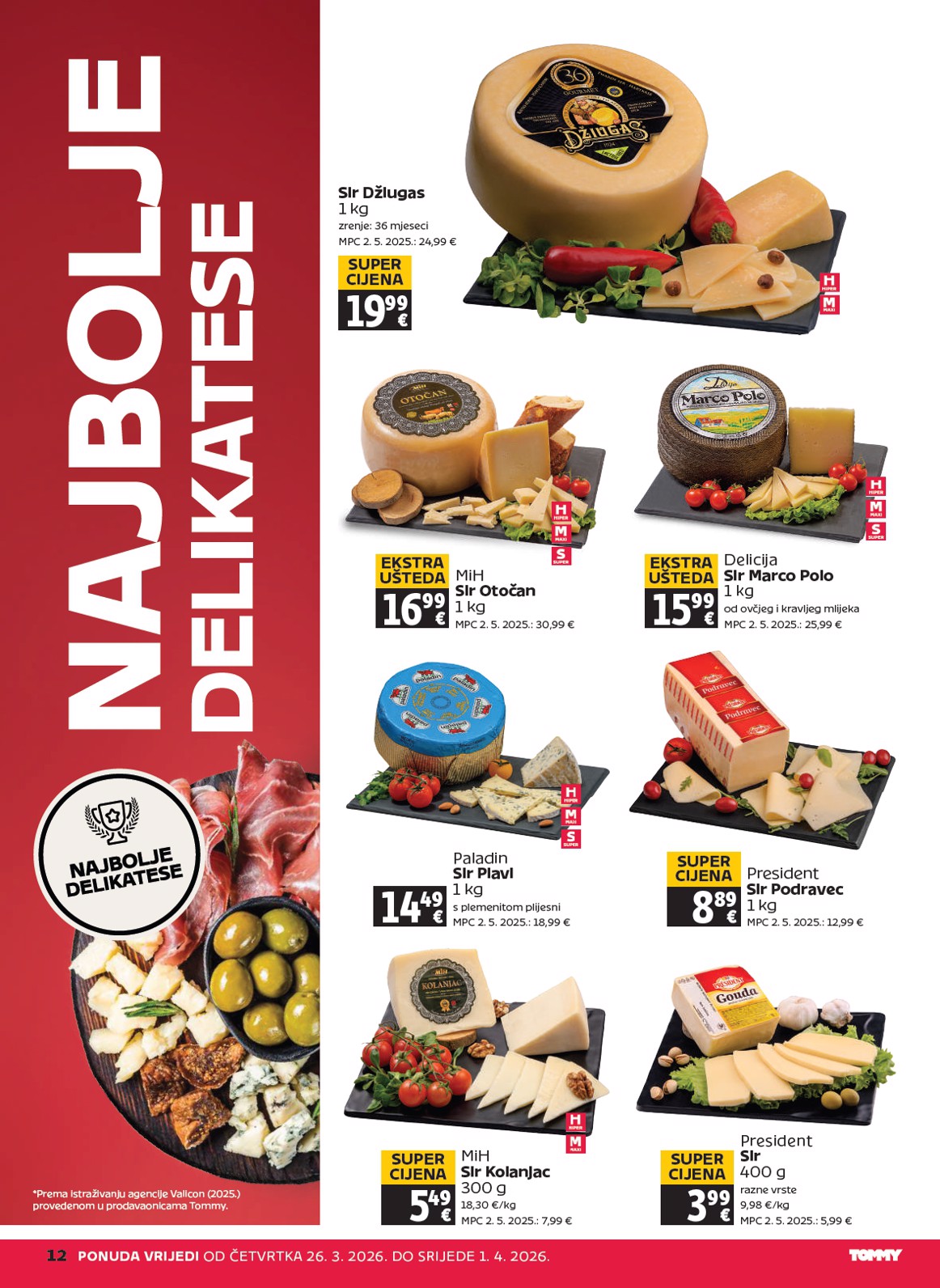 tommy - Prelistajte katalog Tommy, vrijedi od 26.03.2026 do 01.04.2026 - page: 12