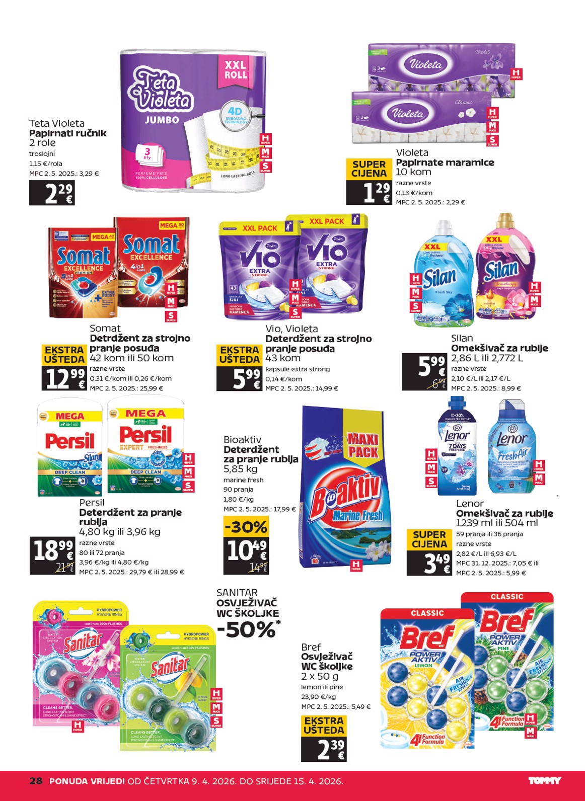 tommy - Budući Tommy letak vrijedi od četvrtka 09.04.2026 do srijede 15.04.2026 - page: 28