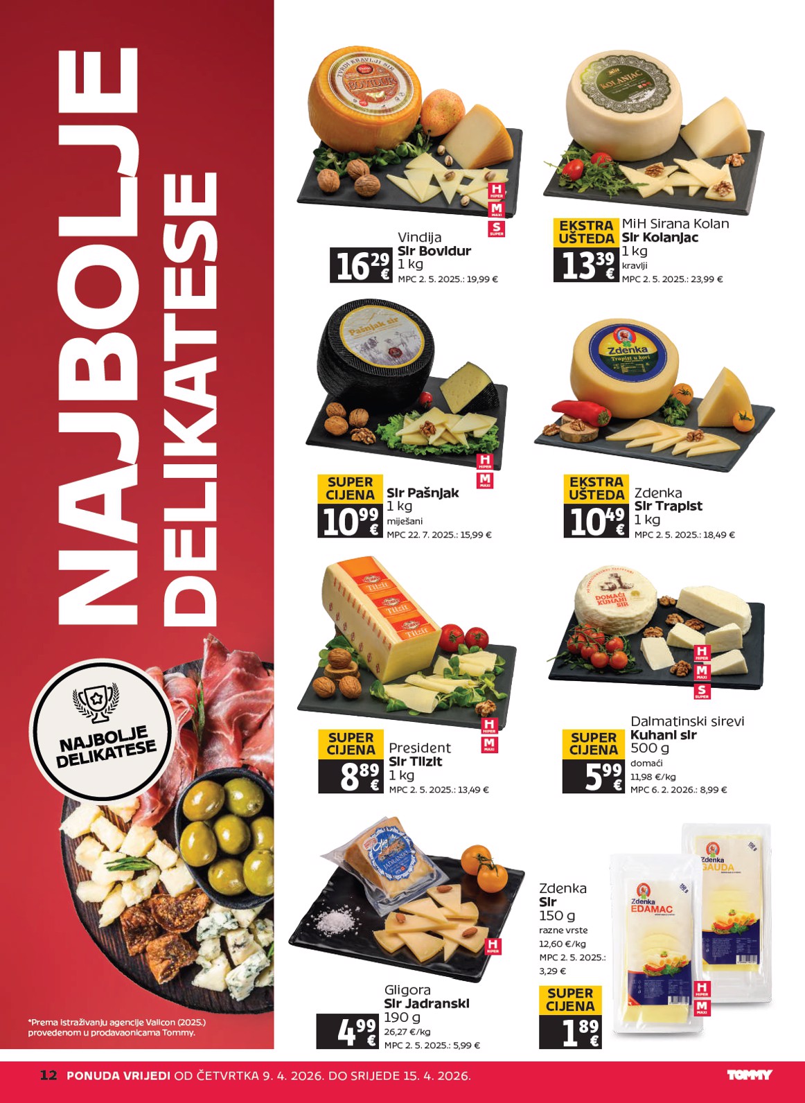 tommy - Budući Tommy letak vrijedi od četvrtka 09.04.2026 do srijede 15.04.2026 - page: 12