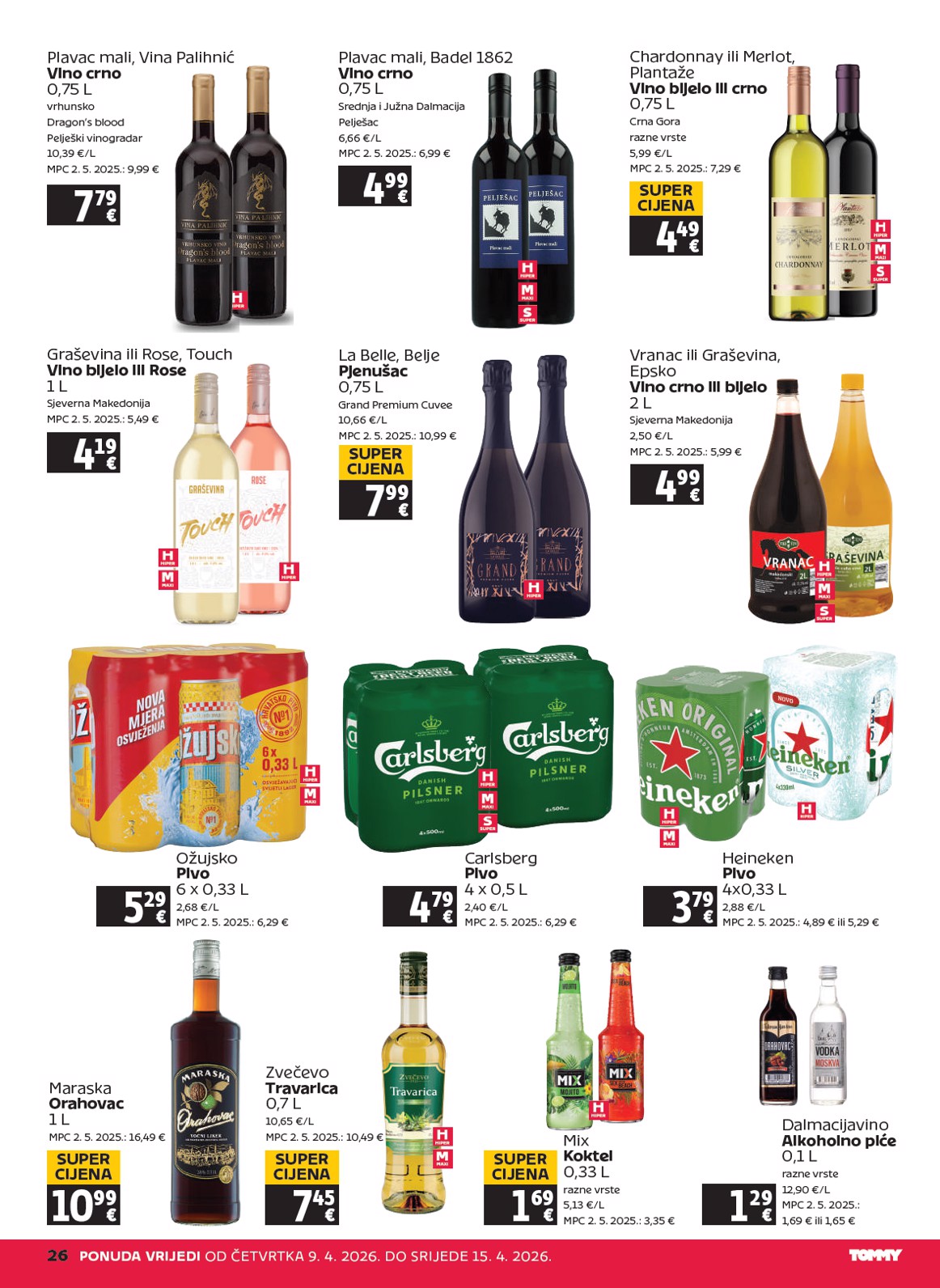 tommy - Budući Tommy letak vrijedi od četvrtka 09.04.2026 do srijede 15.04.2026 - page: 26