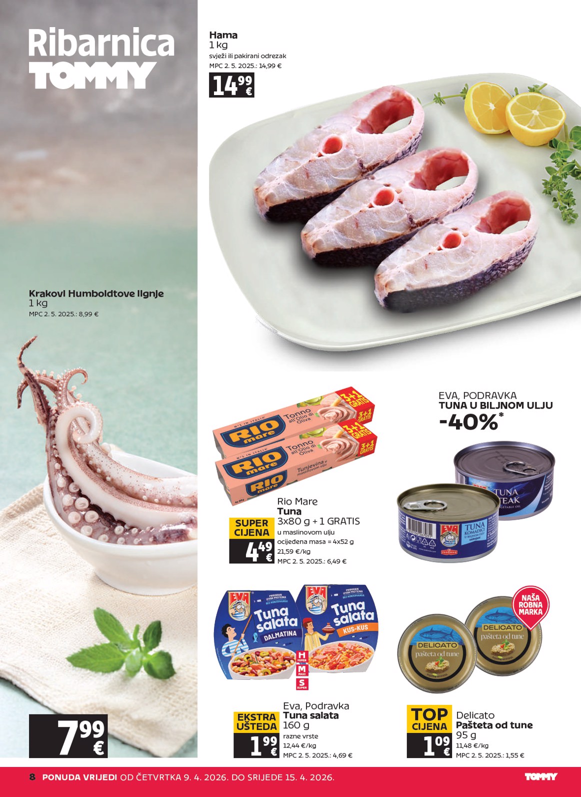 tommy - Budući Tommy letak vrijedi od četvrtka 09.04.2026 do srijede 15.04.2026 - page: 8