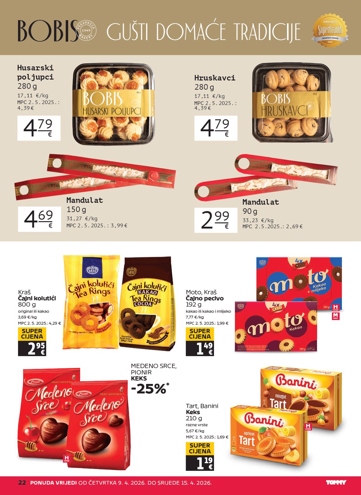 tommy - Budući Tommy letak vrijedi od četvrtka 09.04.2026 do srijede 15.04.2026 - page: 22