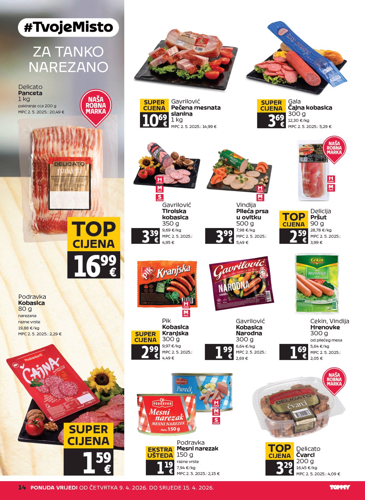 tommy - Budući Tommy letak vrijedi od četvrtka 09.04.2026 do srijede 15.04.2026 - page: 14