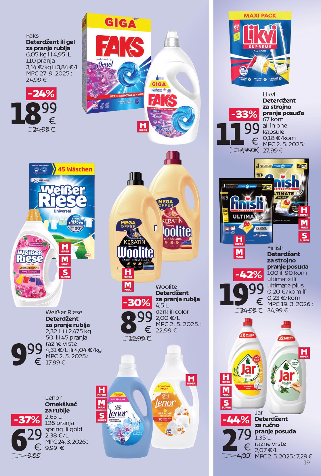 tommy - Aktualni Tommy - Super ponuda za apartmane katalog vrijedi od ponedjeljka 13.04.2026 do nedjelje 26.04.2026 - page: 19