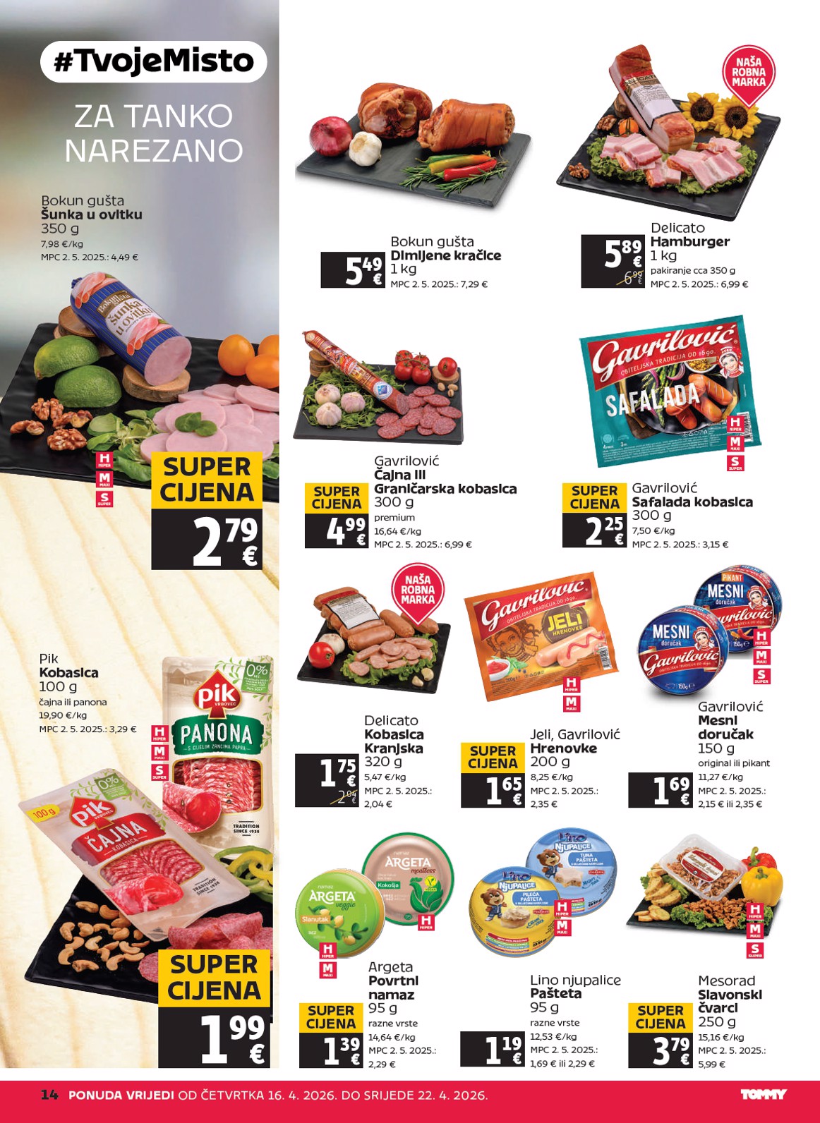 tommy - Budući Tommy letak vrijedi od četvrtka 16.04.2026 do srijede 22.04.2026 - page: 14